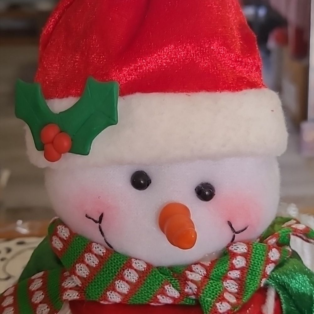 Snowman Holiday Container - Picture 2 of 6